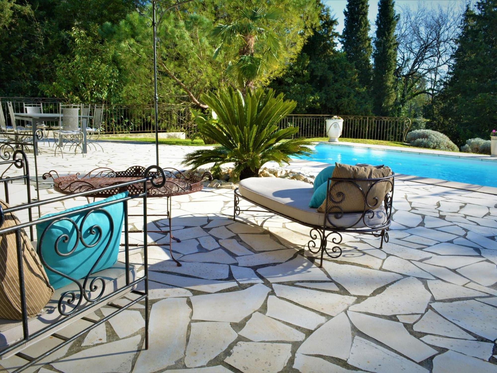 Peaceful Villa In Saint Paul De Vence With Pool Esterno foto